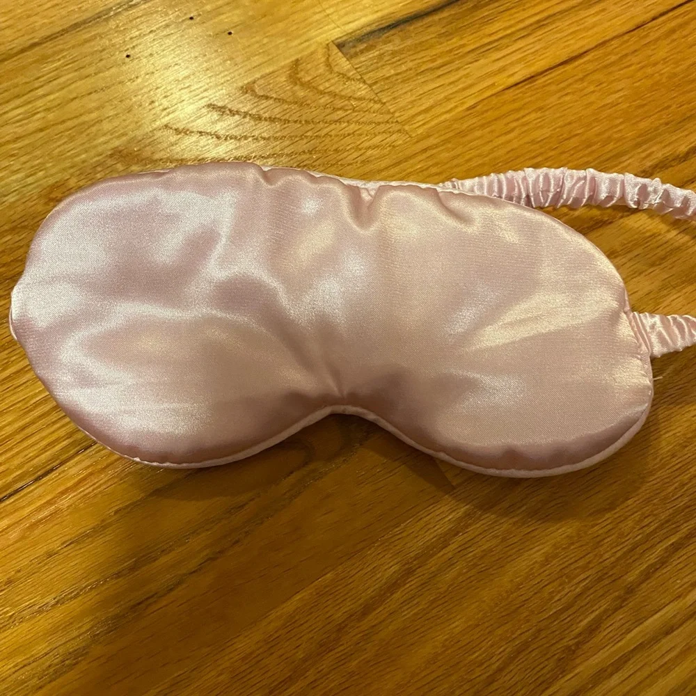 Silky Pink Sleep Mask